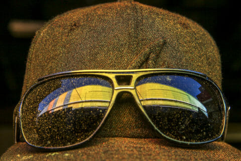 © Christopher Derek Bruno, <em>Exterior Intervention 1: angle of incidence</em> (process), 2017. SODO Track, Seattle. Photo by @wiseknave. © Christopher Derek Bruno, Exterior Intervention 1: angle of incidence (process), 2017. SODO Track, Seattle. Photo by @wiseknave.