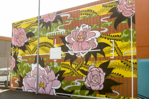 © Kenji Stoll, <em>White Ashes 3</em>, 2017. SODO Track, Seattle. Photo by @wiseknave. © Kenji Stoll, White Ashes 3, 2017. SODO Track, Seattle. Photo by @wiseknave.