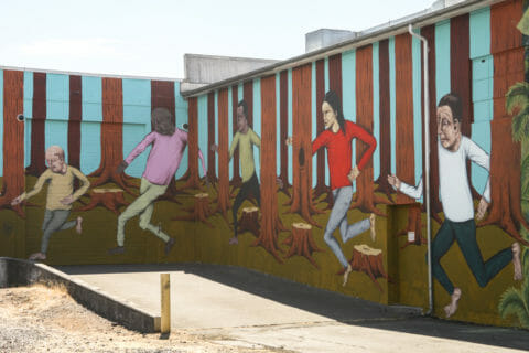 © Troy Lovegates, <em>Untitled</em>, 2017. SODO Track, Seattle. Photo by @wiseknave. © Troy Lovegates, Untitled, 2017. SODO Track, Seattle. Photo by @wiseknave.