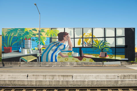 © Franco Fasoli, <em>Lo privado en lo público</em>, 2018. SODO Track, Seattle. Photo by @akoorisphoto. © Franco Fasoli, Lo privado en lo público, 2018. SODO Track, Seattle. Photo by @akoorisphoto.